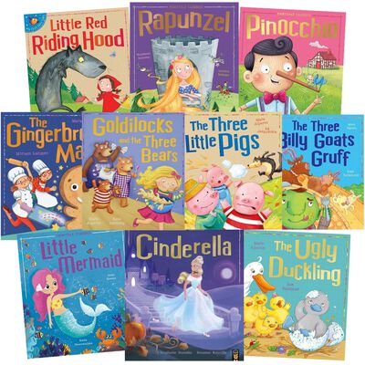 Fairytale Classics: 10 Kids Picture Books Bundle image number 1
