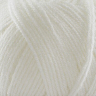 Robin Bonny Babe: White 4ply Yarn 100g image number 2