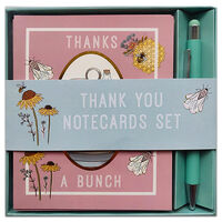 Thank You Beekeeper Notecard & Pen Set