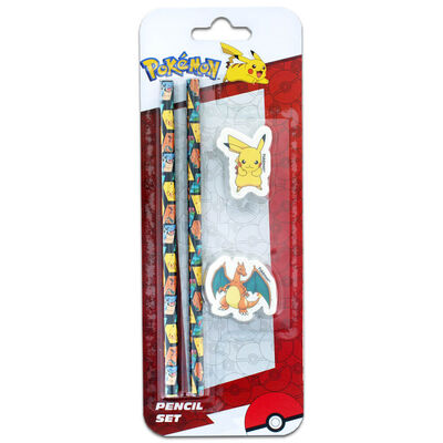 Pok&eacute;mon Pencil & Eraser Topper Set image number 1
