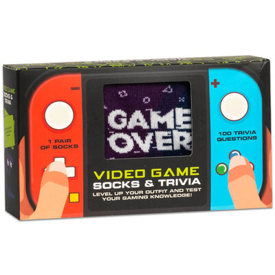 Video Game Trivia and Socks Set image number 1