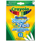 Crayola Supertips Washable Markers: Pack of 12 image number 1