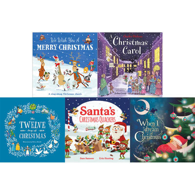 We Wish You A Merry Christmas: 10 Kids Picture Books Bundle image number 2