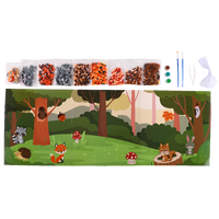 Giant Bag of Iron On Beads: Woodland Scene