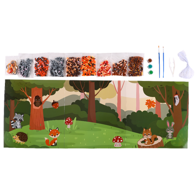 Giant Bag of Iron On Beads: Woodland Scene image number 2