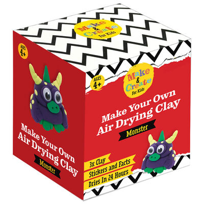 Make Your Own Mini Clay Figure: Marky the Monster image number 1