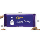 Cadbury Dairy Milk Chocolate Bar 110g &ndash; Happy Easter image number 2