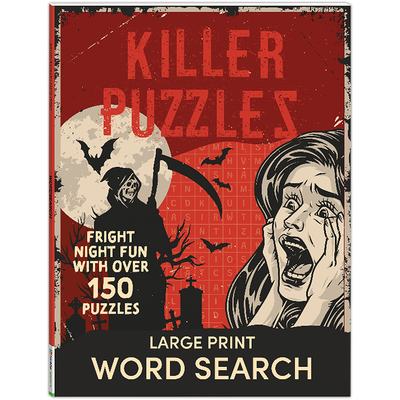 Killer Puzzles: Large Print Wordsearch image number 1