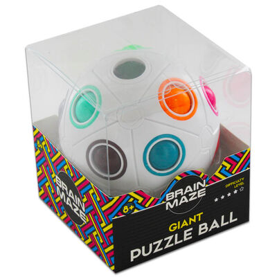 Brain Maze Giant Puzzle Ball: White image number 1