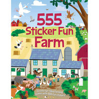 555 Sticker Fun: Farm Activity Book