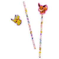 Pokemon Bestie Pencils with Eraser Toppers: Pack of 2