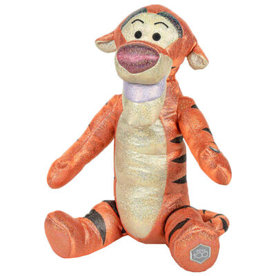 Disney 100th Anniversary Glitter Ball Plush Toy with Sound: Tigger image number 1