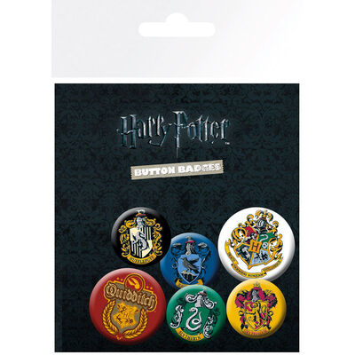 Harry Potter Crests Badge Pack image number 1