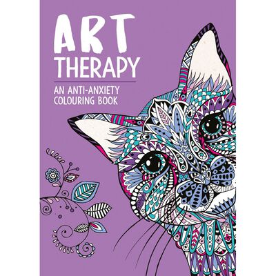art therapy antianxiety colouring book