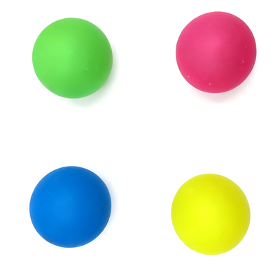 Mini Squishy Round Shape Neon Ball: Assorted image number 3