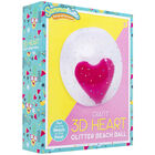 Giant 3D Heart Glitter Beach Ball image number 2