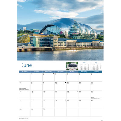 Newcastle A4 Calendar 2021 image number 2