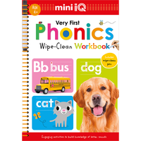 Mini iQ Very First Phonics: Wipe-Clean Workbook