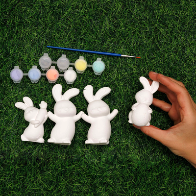 Paint Your Own Bunny Family Kit image number 3