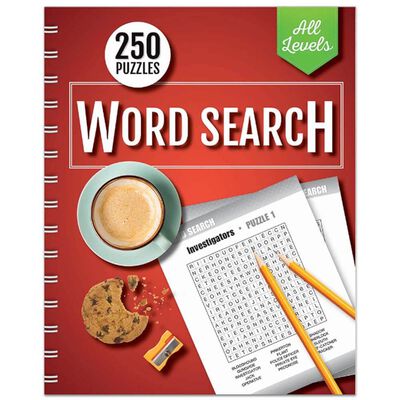Ringbound Wordsearch: 250 Puzzles image number 1