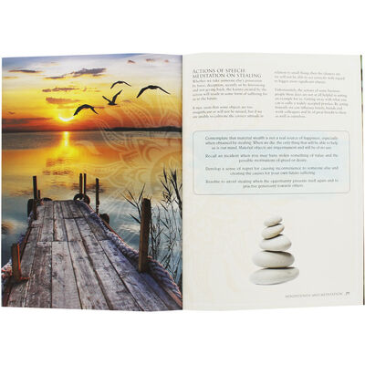 Mindfulness & Meditation: Book & Affirmation Card Set image number 3