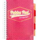A4 Pink Pukka Pad Project Book image number 1