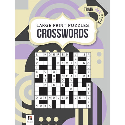 Large Print Puzzle Book: Crossword image number 1