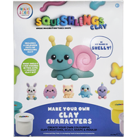 Squishlings Air Drying Clay Set: Cute Kawaii