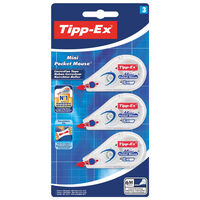 Tipp-Ex Mini Pocket Correction Mouse :Pack Of 3