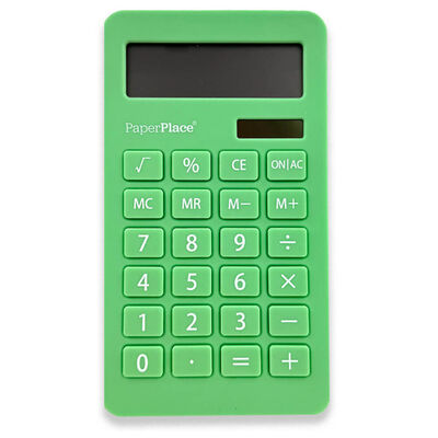 Dual Powered Calculator: Pastel Green image number 2