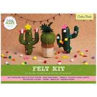 Simply Make: Felt Cactus Fiesta Kit: Pack of 3
