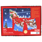 Christmas Scene 1008 Piece Jigsaw Puzzle Advent Calendar image number 2
