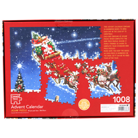 Christmas Scene 1008 Piece Jigsaw Puzzle Advent Calendar
