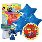 Father's Day Superhero Balloon & Unique Helium Canister Bundle image number 1