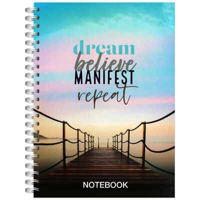 A4 Wiro Manifest Notebook image number 1