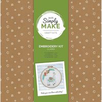 Simply Make: Llama Embroidery Kit