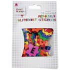 Assorted Adhesive Alphabet Stickers - Pack Of 78 image number 1