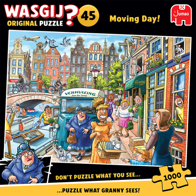 Wasgij Original 45 - Moving Day! 1000 Piece Jigsaw Puzzle image number 2