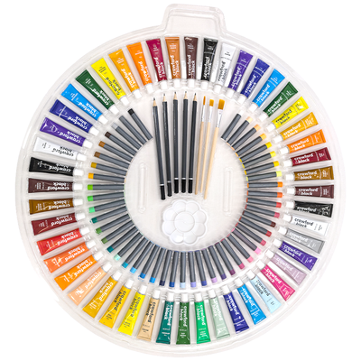 Crawford & Black Mix Media Art Set: Pack of 103 image number 2