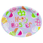 Large Oval Easter Paper Plates - 8 Pack image number 1