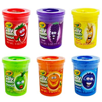 Crayola Silly Scents 5oz Dough Tub Assorted image number 2