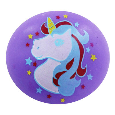 Purple Unicorn Sticky Stretch Ball image number 2