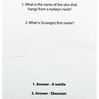 Red Foil Merry Christmas Place Cards - 10 Pack image number 3