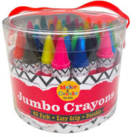 Jumbo Crayons: Set of 40