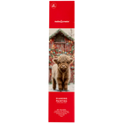 Christmas Diamond Art Kit: Highland Cow image number 1