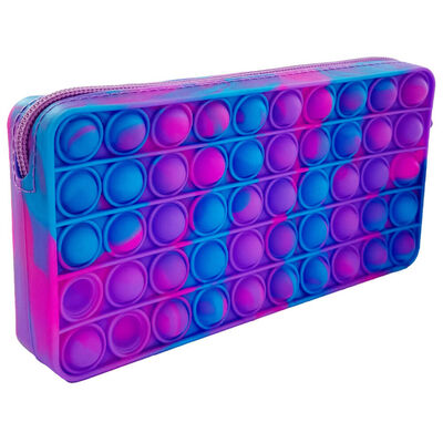 Jotz! Fidget Popper Pencil Case: Purple/Blue image number 2