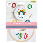 Simply Make: Rainbow Cross Stitch Craft Kit image number 1
