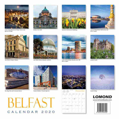 Belfast 2020 Square Calendar image number 2