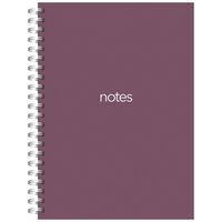 A4 Wiro Notebook: Purple