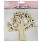 Wooden Trees: Pack of 3 image number 1
